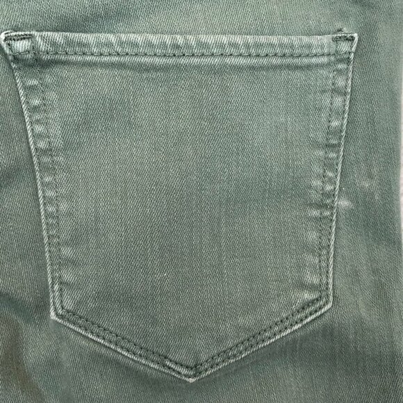 Lucky Brand Womens Jeans Size 4/56 Ava Skinny Ankle Frayed Hem Green Casual - Picture 14 of 16